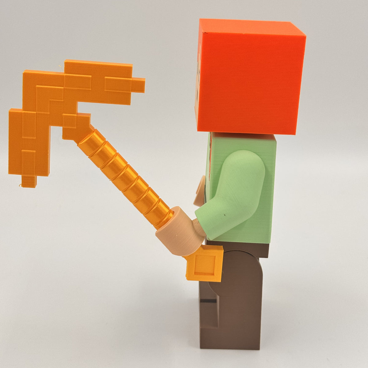 5x Scale BrickFig Minecraft Alex