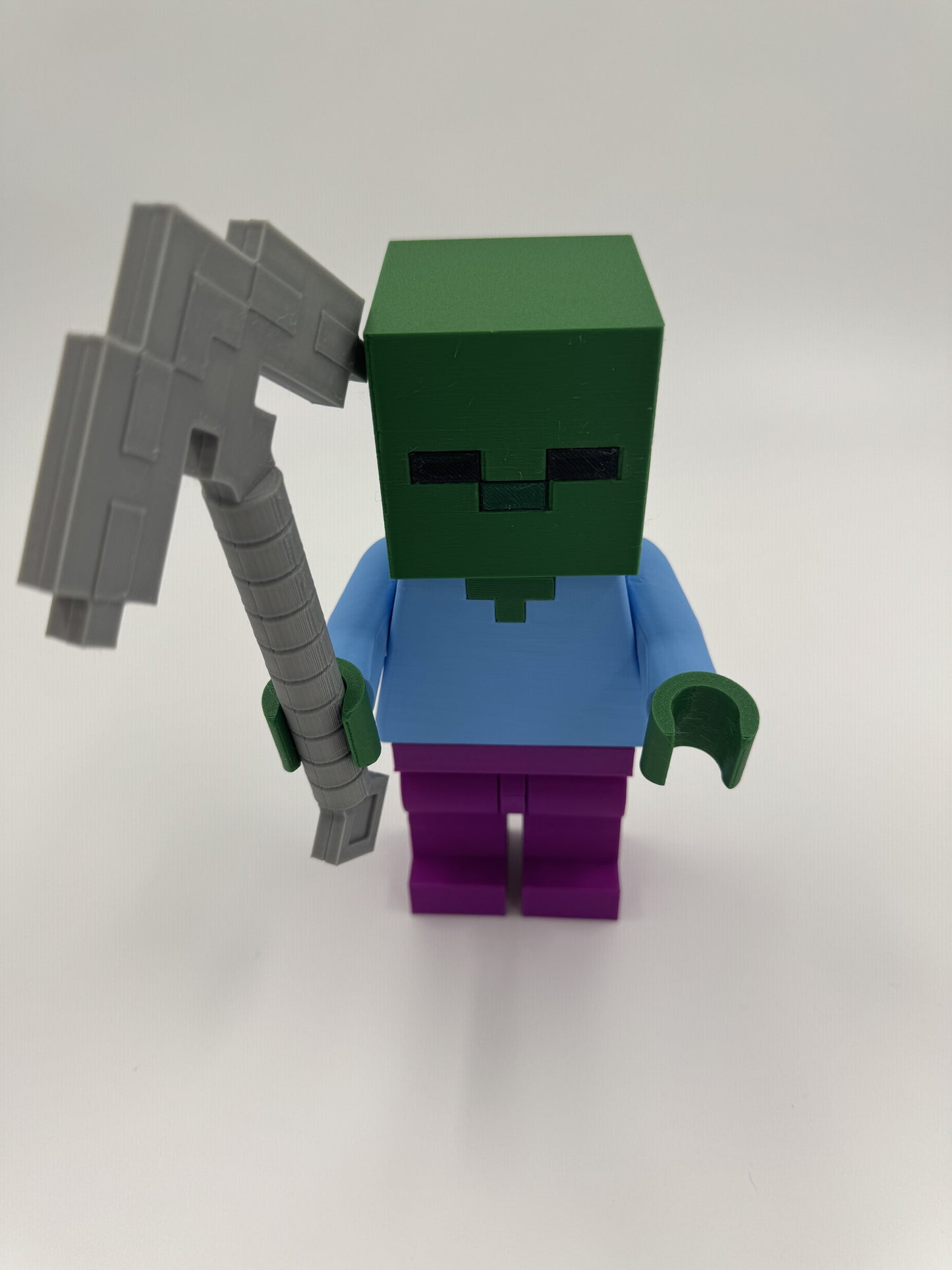 5x Scale BrickFig Minecraft Zombie