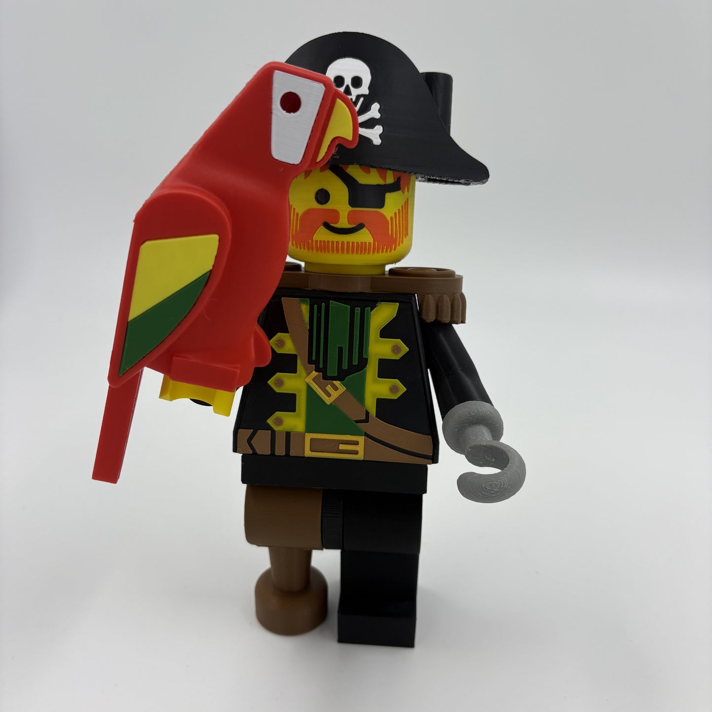 5x Scale BrickFig Pirate Captain