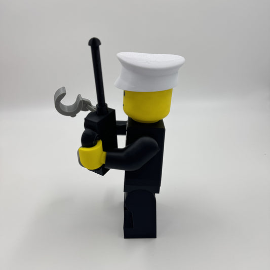 5x Scale BrickFig Police Man