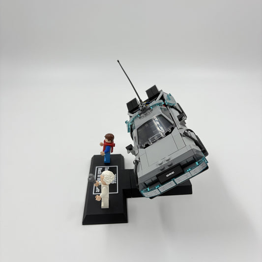 Time Machine from Back to the Future 77256 Display Stand – 3D Printed in New Zealand