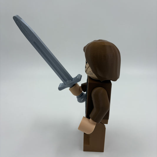 5x Scale BrickFig Aragorn