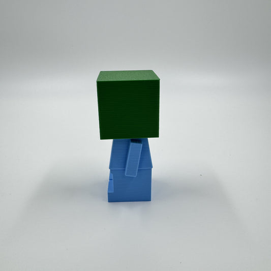5x Scale BrickFig Minecraft Baby Zombie
