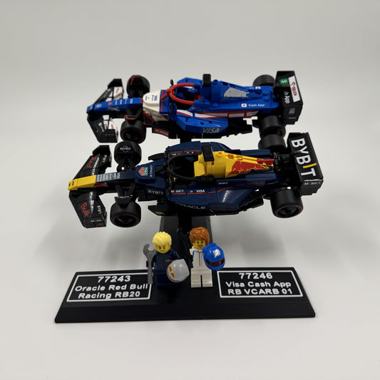 LEGO Speed Champions Double Car Display Stand – 3D Printed in New Zealand