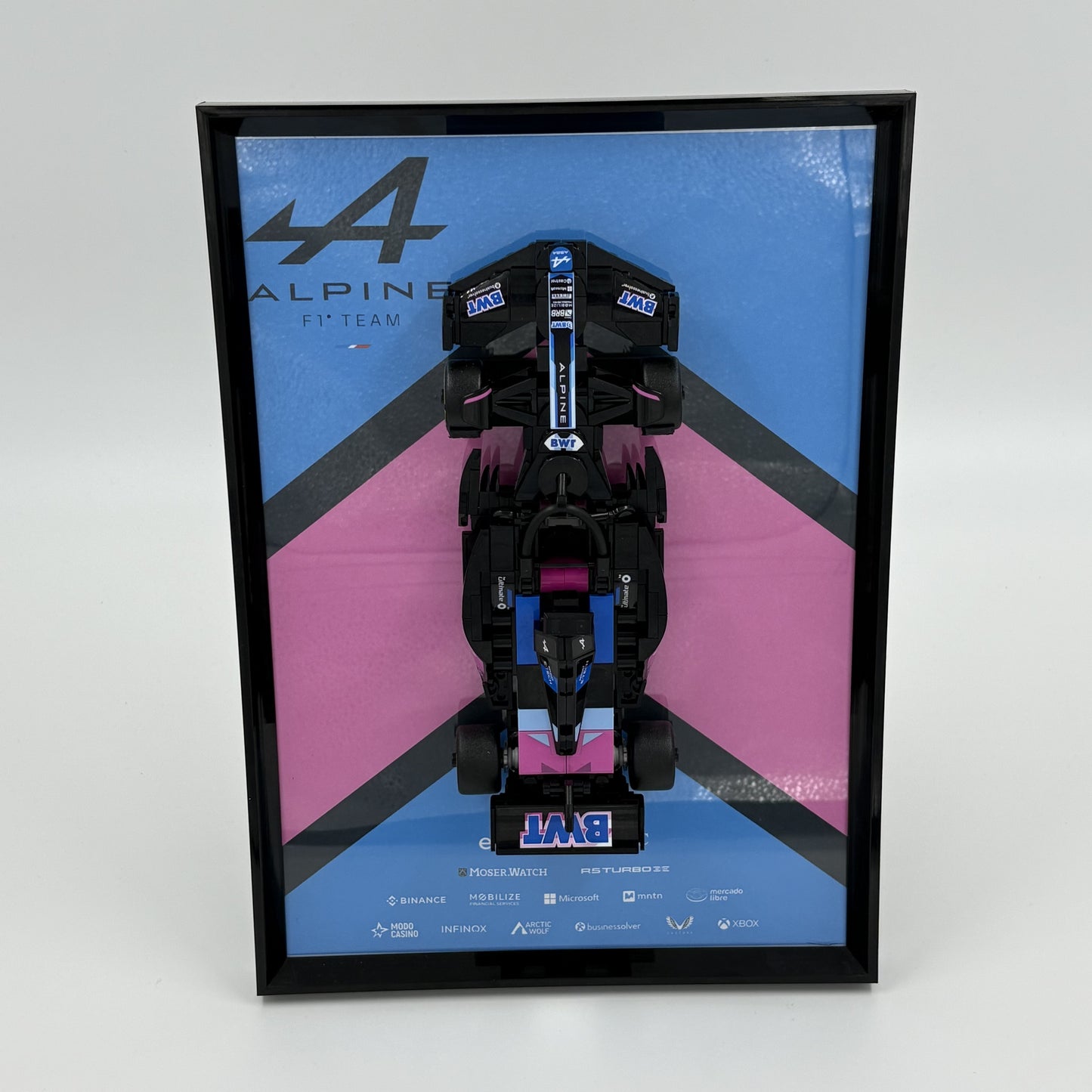 Framed Display for LEGO® Speed Champions