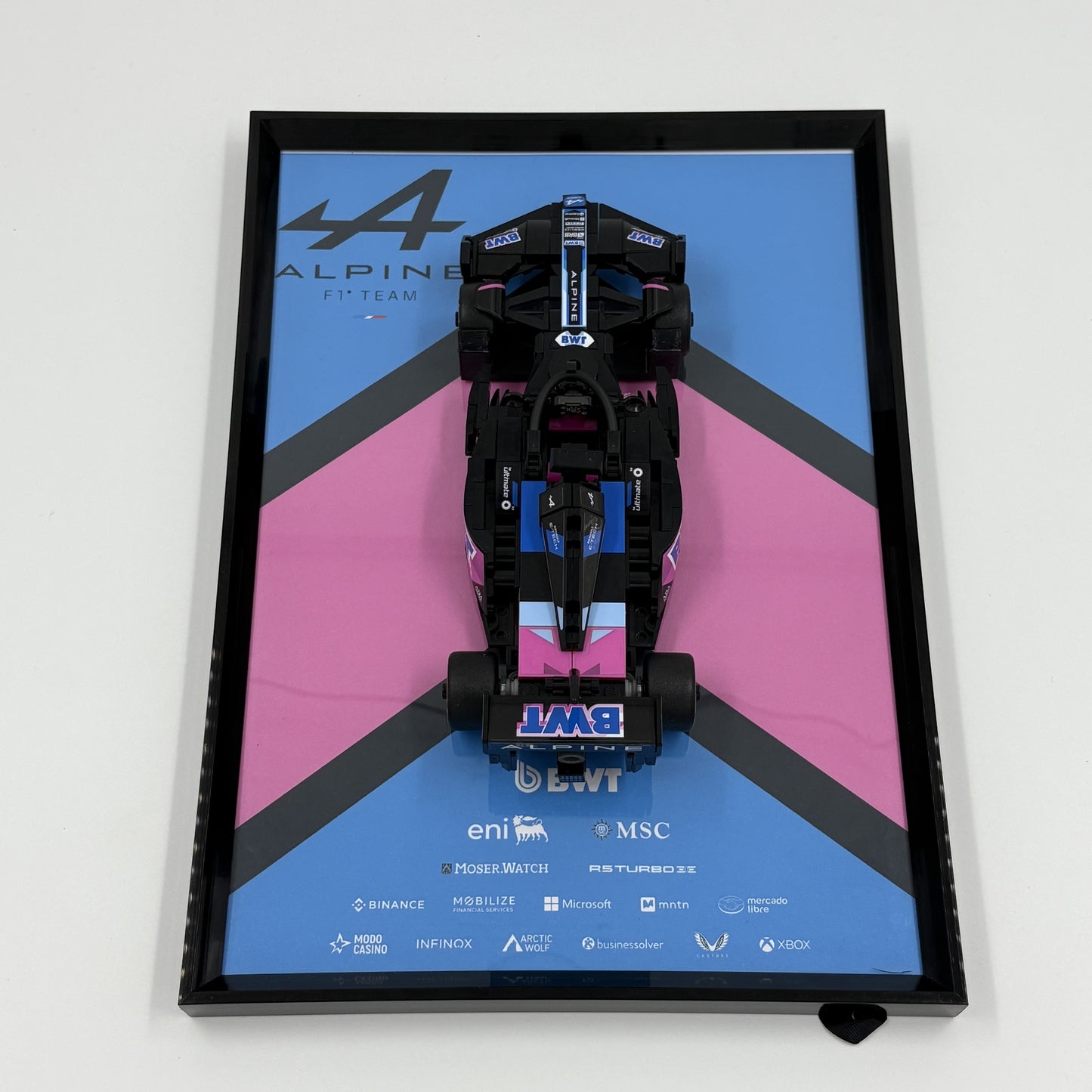 Framed Display for LEGO® Speed Champions