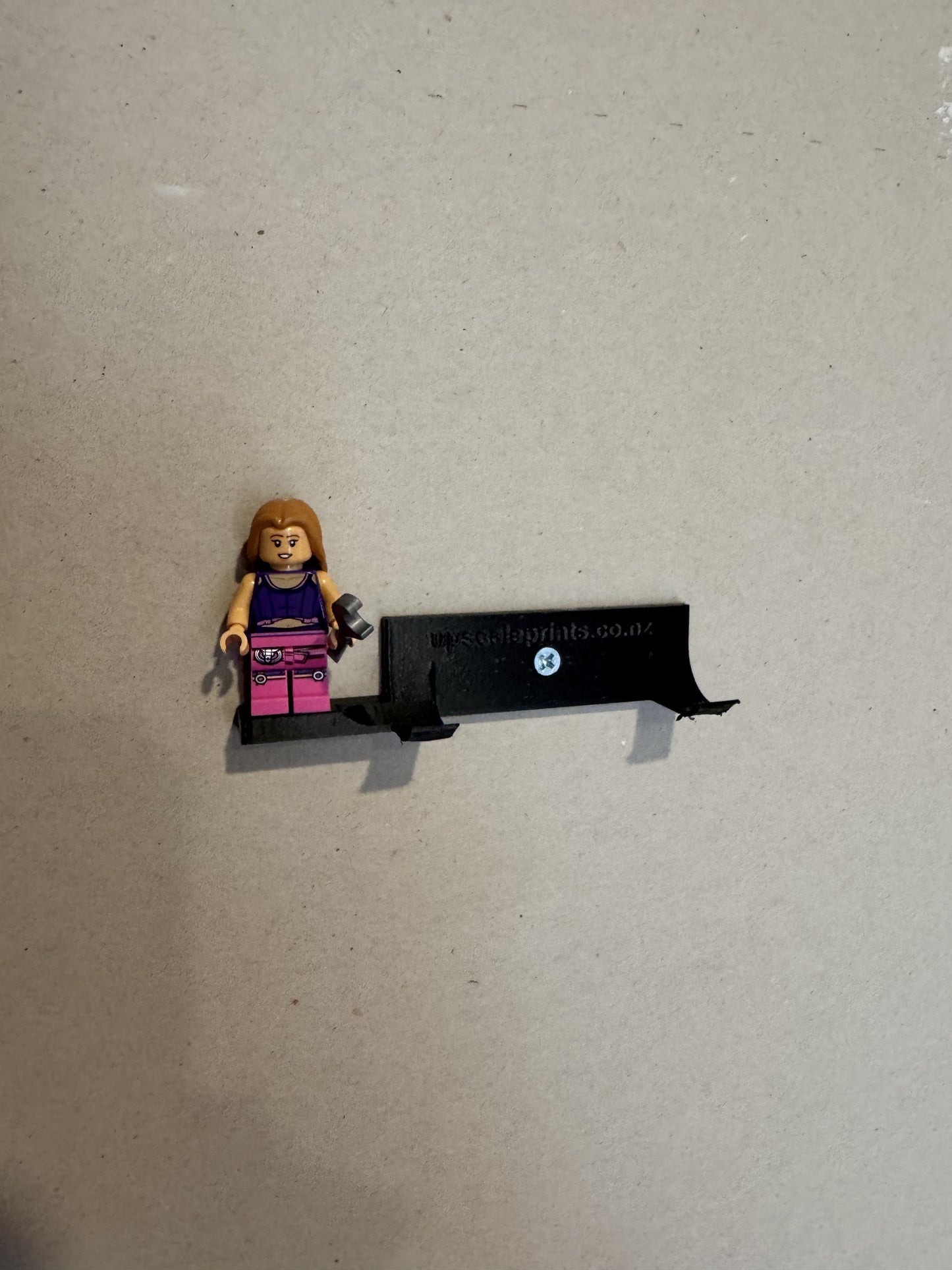 LEGO Speed Champions Vertical Wall Mount Display Stand – Custom 3D Printed in New Zealand