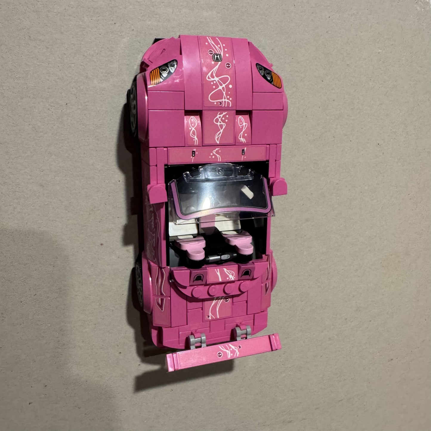 LEGO Speed Champions Vertical Wall Mount Display Stand – Custom 3D Printed in New Zealand