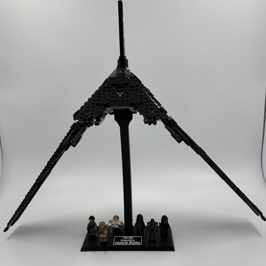 LEGO® Star Wars Display Stand for Krennic’s Imperial Shuttle 75156 with Minifigure Display & Name Plaque