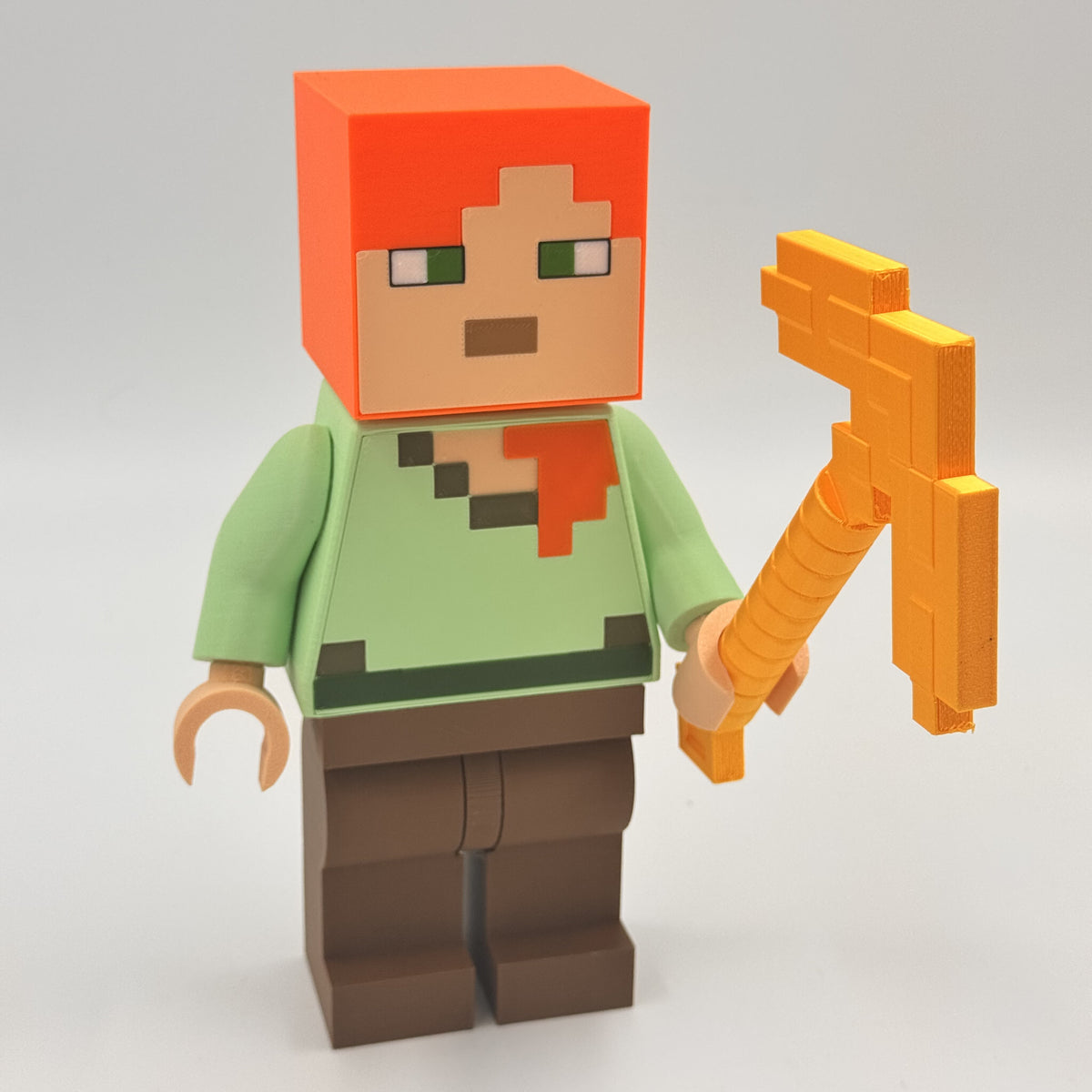 5x Scale BrickFig Minecraft Alex