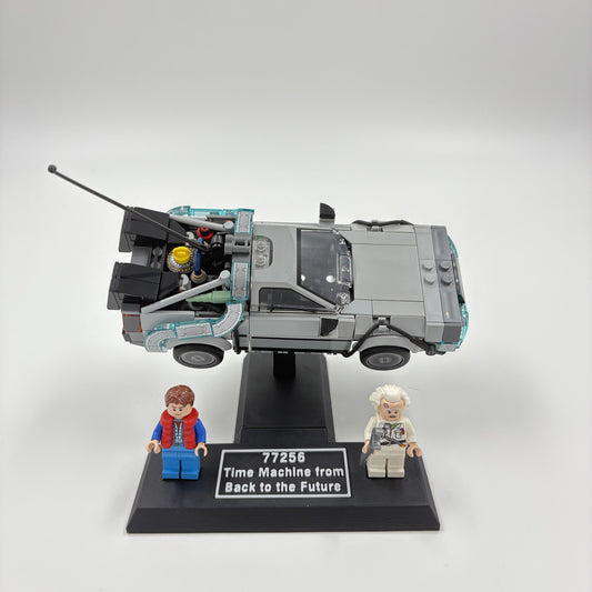 Time Machine from Back to the Future 77256 Display Stand – 3D Printed in New Zealand