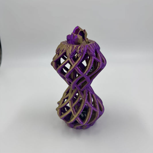 Hour Glass Dice Container