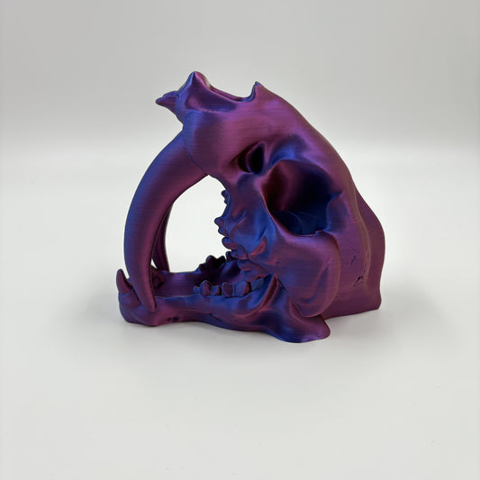 Sabretooth Skull Dice Tower