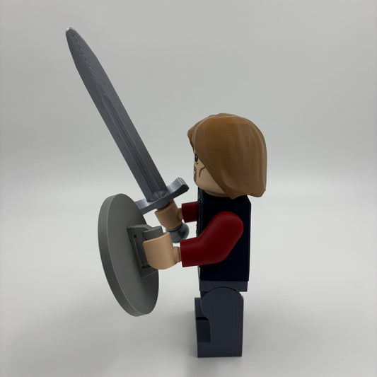 5x Scale BrickFig Boromir
