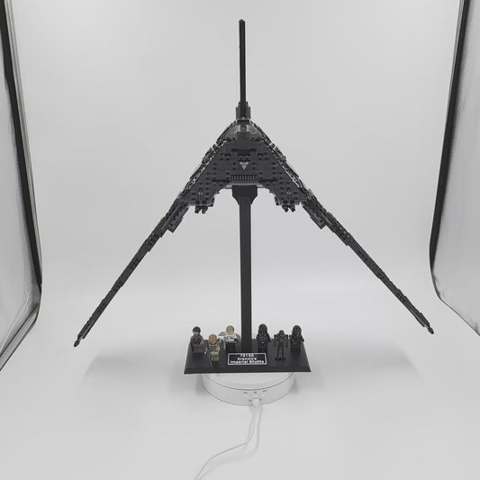 LEGO® Star Wars Display Stand for Krennic’s Imperial Shuttle 75156 with Minifigure Display & Name Plaque