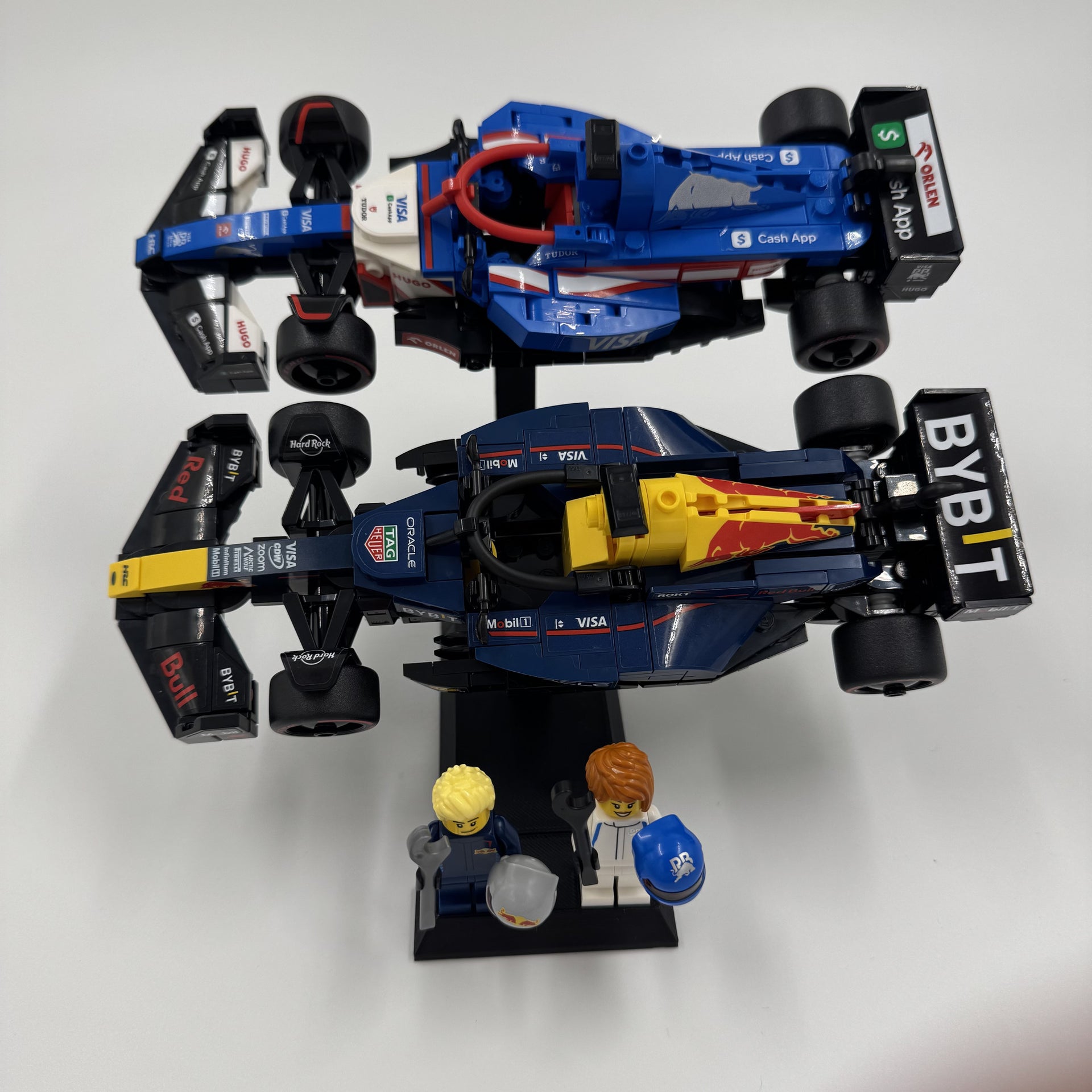LEGO Speed Champions Double Car Display Stand – 3D Printed in