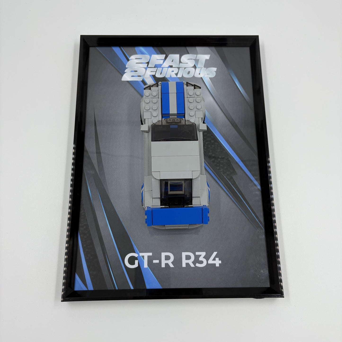 Framed Display for LEGO® Speed Champions