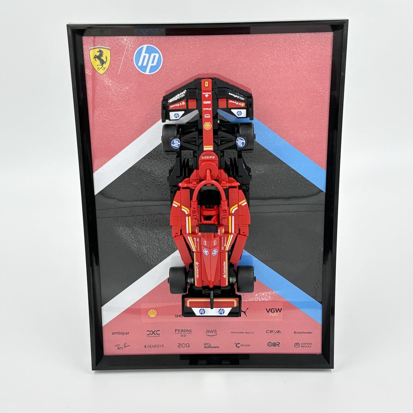 Framed Display for LEGO® Speed Champions