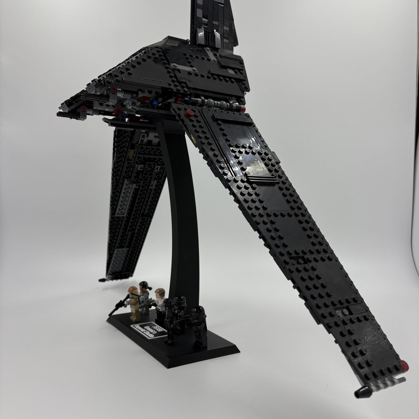 LEGO® Star Wars Display Stand for Krennic’s Imperial Shuttle 75156 with Minifigure Display & Name Plaque
