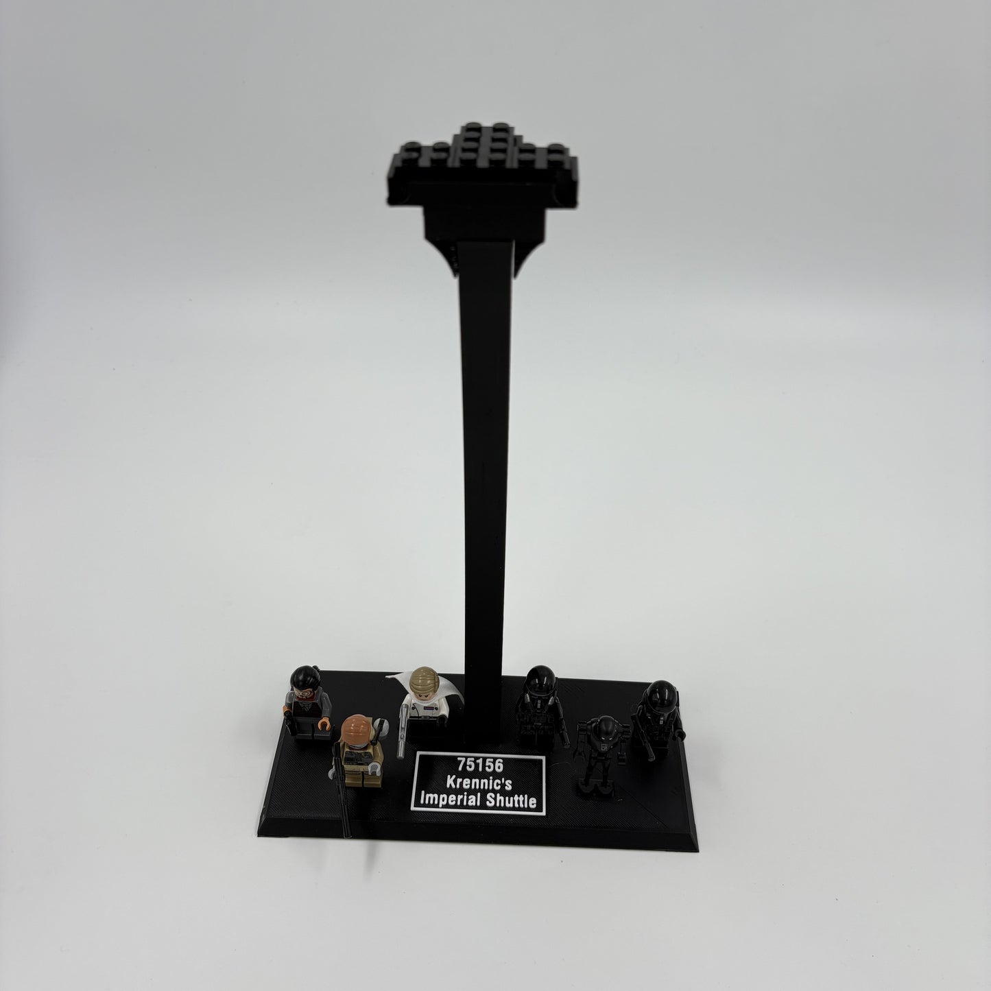 LEGO® Star Wars Display Stand for Krennic’s Imperial Shuttle 75156 with Minifigure Display & Name Plaque