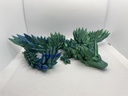 Crystal Winged Dragon Green-Blue