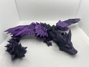 Crystal Winged Dragon Black-Purple