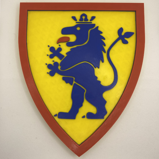 Lion Crusaders Yellow Shield